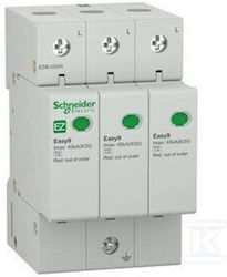 Апарат За Защита От Пренапрежение Schneider 3p Тип 2 45 Ka Easy9 Pro Ez9l33345 Апарат За Защита От Пренапрежение Schneider 3p Тип 2 45 Ka Easy9 Pro Ez9l33345