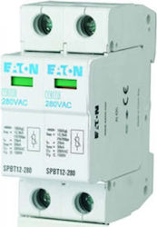 Eaton Απαγωγός Υπέρτασης Spbt12-280/2 158309 Eaton Απαγωγός Υπέρτασης Spbt12-280/2 158309