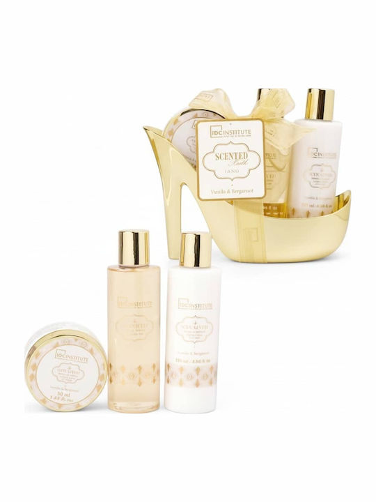 IDC Institute Set îngrijire Vanilla & Sandalwood pentru Curățare Corp 3 Bucăți IDC Institute Set îngrijire Vanilla & Sandalwood pentru Curățare Corp 3 Bucăți