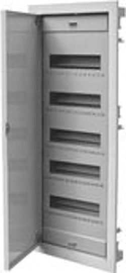 PAWBOL Walled Electrical Fuse Box 5 Rows 12 Elements P878xH368xW93mm