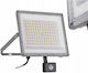 Kanlux Wasserdichter LED Flutlichter 100W Warmes Weiß mit Bewegungssensor IP44