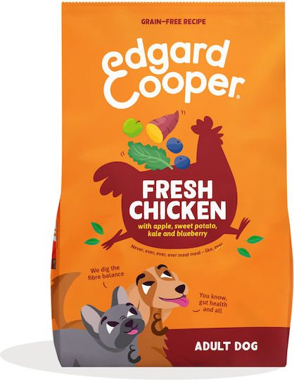 12kg Dry Dog Food for Adult Dogs of Large Breeds with Chicken