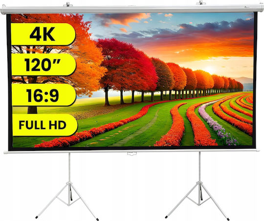 Extralink Οθόνη Προβολής Projector Δαπέδου / 120"