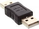 InLine USB-A Konverter USB-A männlich zu USB-A männlich