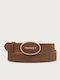 Leather Women's Belt Brown