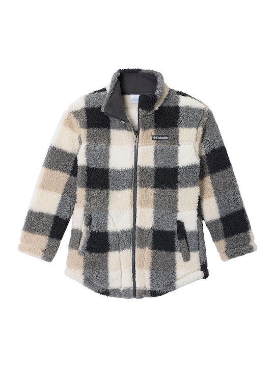 Columbia Cardigan pentru copii Fleece Gri Full ...