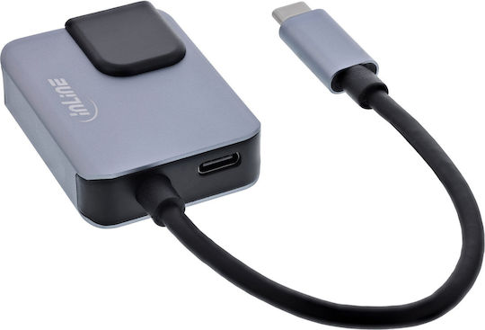 InLine Convertor USB-C masculin la Ethernet feminin