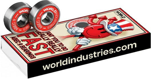 World Industries Rulmenți Cu Bile I Want U Abec 9 Roșii