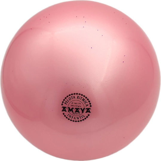 Amaya Jr Ball 300gr 150/160 1516-Pink Rhythmic Gymnastics Ball