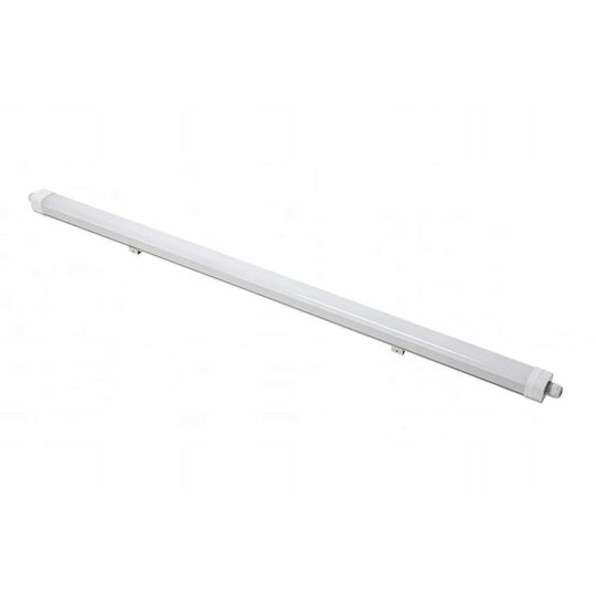 Gtv LED Γραμμικό Φωτιστικό Οροφής 50W Φυσικό Λευκό IP66 150εκ.