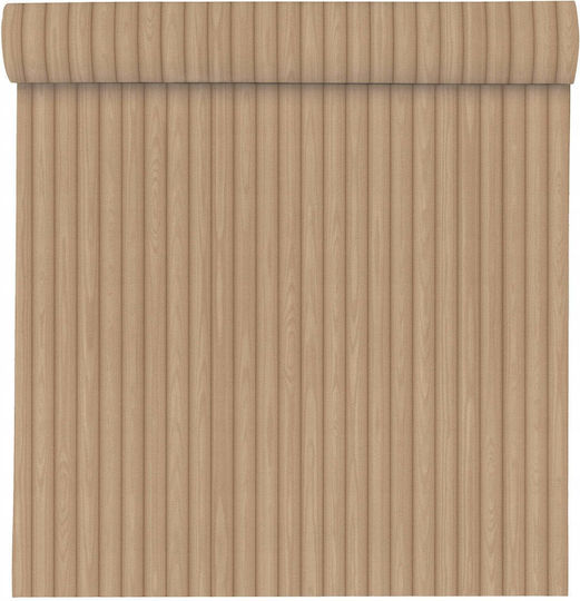 Ταπετσαρία Τοίχου Βινυλίου Καφέ 1005x53cm