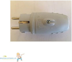 Lumel Wasserdichtes Schuko Stecker Grau Lumel Wasserdichtes Schuko Stecker Grau