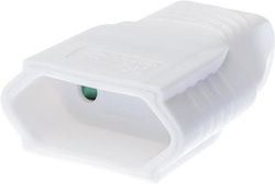 Brennenstuhl Wasserdichtes Schuko Stecker-Adapter Weiß Brennenstuhl Wasserdichtes Schuko Stecker-Adapter Weiß