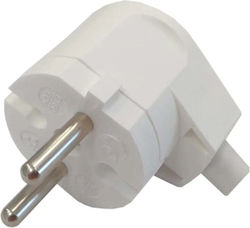 Düwi Γωνιακό Φις Λευκό Χωρίς Γείωση 2p Ip20 250v 16 A 24032 Düwi Γωνιακό Φις Λευκό Χωρίς Γείωση 2p Ip20 250v 16 A 24032