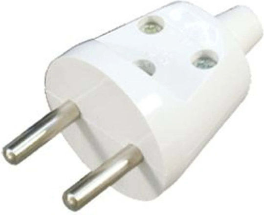 Opal Drept Detașabil Mufă Wt-20 2p 16a Alb