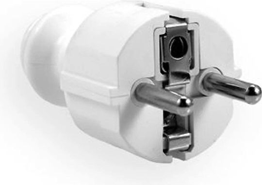 Elgotech Fiş Drept 16a 2p+z 230v Alb Wt-30