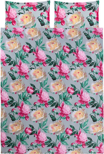 Dymo Mehrfarbig Bettbezüge Doppelt 200x220cm Flower1 Dymo Mehrfarbig Bettbezüge Doppelt 200x220cm Flower1