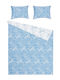 Domoletti Duvet Cover Set 200x220cm Double With 2 Pillowcases Sateen