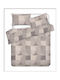 Domoletti Domoletti Bettbezug Baumwolle 140x200cm Einzelbett mit Kissenbezug Baumwolle