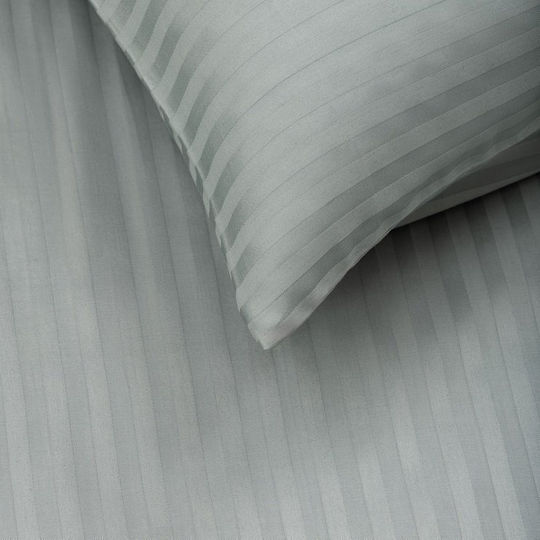 Domoletti Set Bettbezug 160x200cm Einzel mit Kissenbezug Sateen