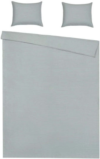 Domoletti Set Bettbezug 160x200cm Einzel mit Kissenbezug Sateen