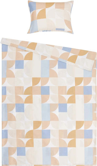 Domoletti Duvet Cover Set 140x200cm Single With Pillowcase Sateen