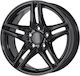 Borbet Xr 7.5x17 5x120 Отместване На Джанта 35 Черен