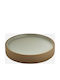 Playground Servierplatte Untiefe Beige 24cm