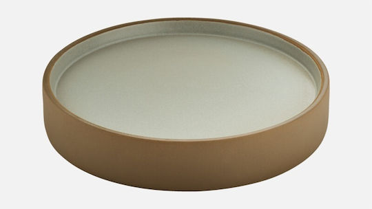 Playground Servierplatte Untiefe Beige 24cm