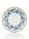 By Bone Espresso Shallow Plate Made of Porcelain 12 Pieces
