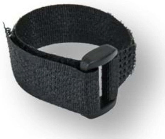 Dedra Velcro Kabelbinder 210mmx16mm in Schwarz Farbe (5Stück) 11RC16211