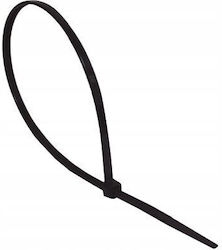 Celo Plastische Kabelbinder 100mmx2.5mm in Schwarze Farbe (100 Stück)