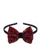 Kids Headband with Red Bow