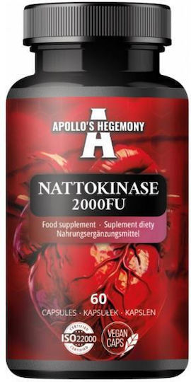 Apollo's Hegemony Nattokinase 2000FU 60 Capsules