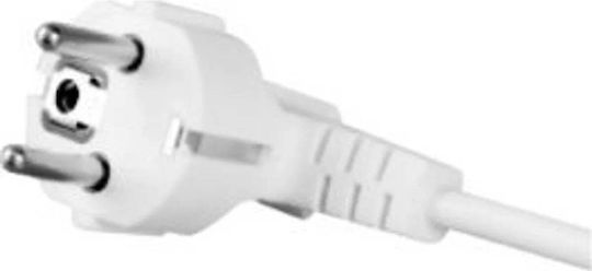 Power Cord Un Angled Plug 3x1mm Omy 3m Yellow-Green/White