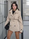 Women's Beige Coat