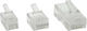 InLine InLine Stecker 10St Transparent 73016