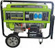 Volt Polska Benzin Generator Vier Jahre alt mit Automatischer Anlasser Räder und Leistung (max) 6.3kVA