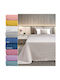 Adam Home Waffle Κουβέρτα Πικέ Μονή 170x240εκ. Opal Rose