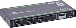 Club3D KVM & Data Switch with HDMI / USB-C / USB