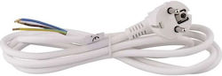 Emos Netzkabel mit Kabeleigenschaften 3x0.75mm² Weiß 3m S14372 Emos Netzkabel mit Kabeleigenschaften 3x0.75mm² Weiß 3m S14372