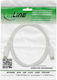 InLine Кабел DisplayPort мъжки - DisplayPort мъжки 2m Бял