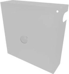 Alantec Beleuchtungszubehör Rahmen Abdeckung Kabel 60x60cm Graues Foozk-60-b