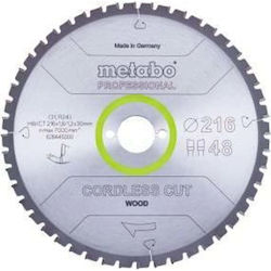 Holz-Schleifscheibe mit 48 Zähnen 216mm Holz-Schleifscheibe mit 48 Zähnen 216mm