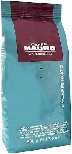 Caffe Mauro Кафе Еспресо Безкофеинов на Зърна 500гр