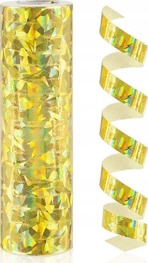 GoDan Gold-Opalharfische Serpentin-Streamer 4m Dekorative Girlande Party