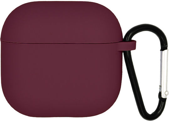 Sonique Silikon Hülle Pro Airpods 4 Burgundisch
