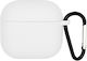 Sonique Silikonhülle Pro Airpods 4 Weiß