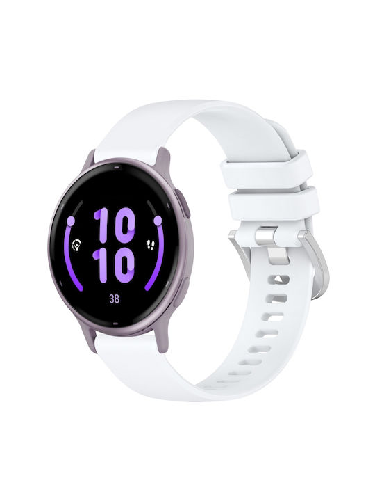 Garmin Vivoactive 5 Silikon Tragbare Bänder 20mm Weiß