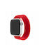Fixed Nylon Strap Ελαστικό Νάιλον Λουράκι Apple Watch 42 44 45 46 49mm Μέγεθος Xl Κόκκινο